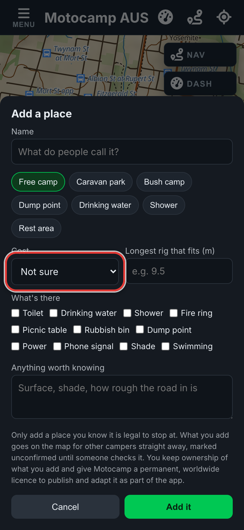 Add what you know, on a phone